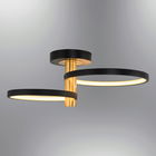 Lustra, Lightric, 414LRC1851, Metal, Negru