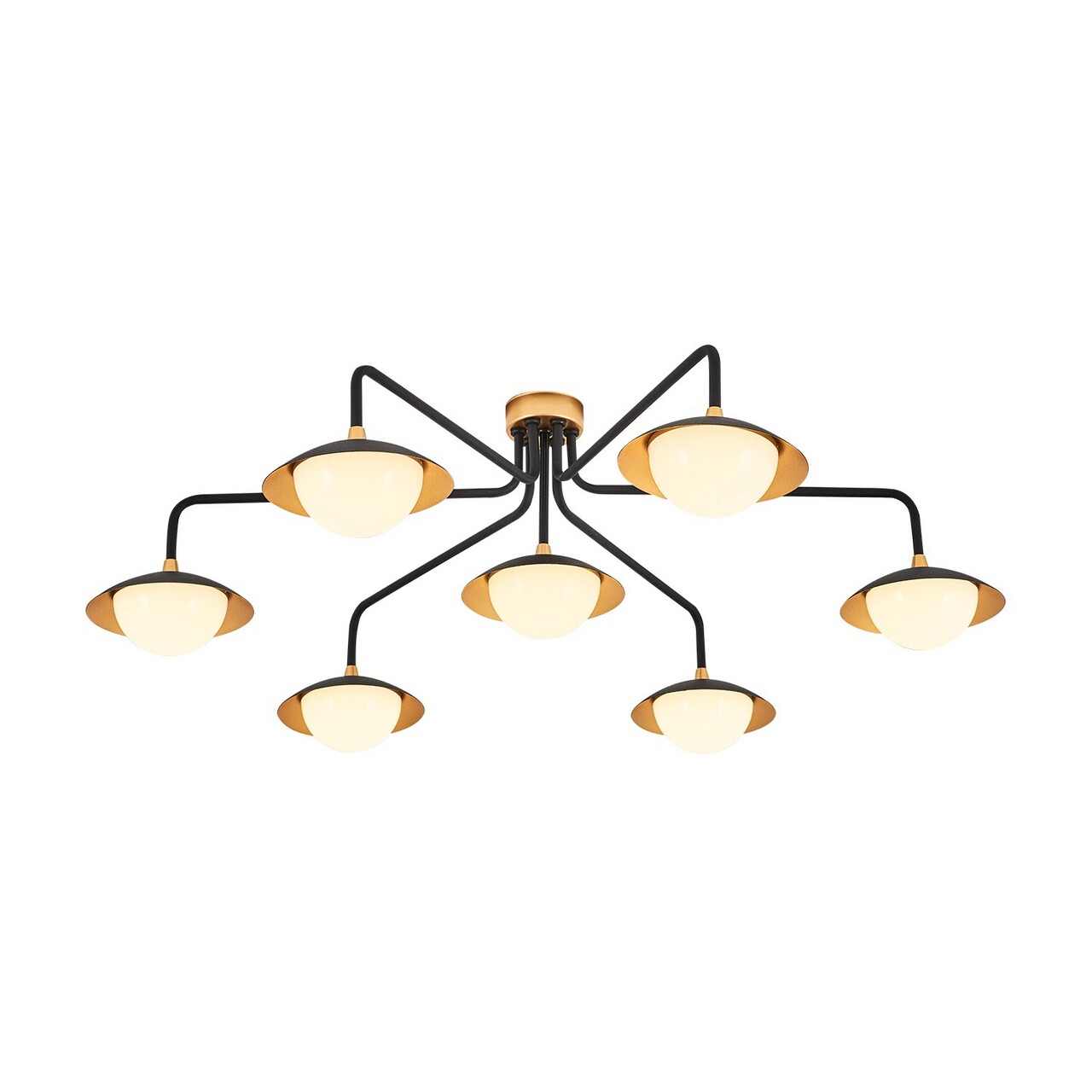 Lustra, Opviq, 414LRC1807, Negru