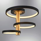 Lustra, Lightric, 414LRC1852, Metal, Negru