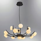 Lustra, Lightric, 414LRC1412, Metal, Negru