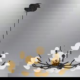 Lustra, Lightric, 414LRC1412, Metal, Negru