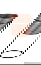 Ghiveci, GLV0334, Aur roz/negru