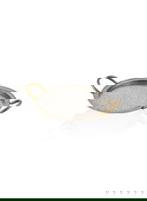 Tava pentru servire, Hermia, 280TMA1794, Mașină de spălat vase - nesigură / Cuptor cu microunde - nesigură, Gri / Auriu