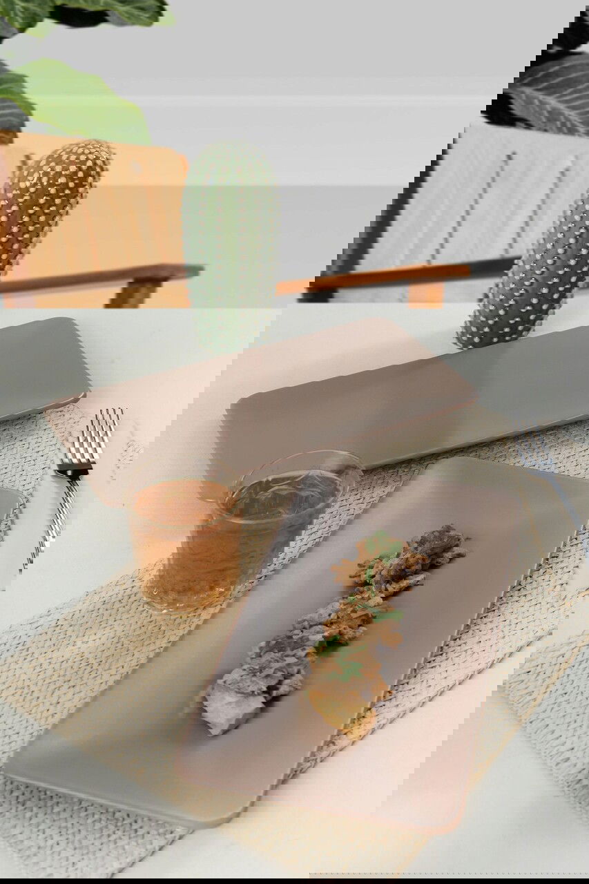 Set platouri servire, Keramika, 275KRM1901, Ceramica , Antibacterian, Grej