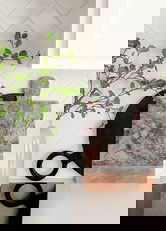 Platou servire alimente, Mia - Kitchenware, 280TMA1904, 100% MARMURA / , Dimensiune: 13,5 x 8 x 0,5 cm, Verde / Natural