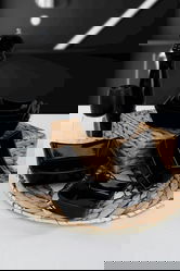 Set boluri pentru sos, Keramika, 275KRM1172, Ceramica , Dimensiune: 12 x 4,7 cm / 325 cc (2 bucăți), Negru