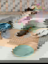 Set farfurii, Keramika, 275KRM1914, Ceramica , Nu absoarbe apa, Multicolor