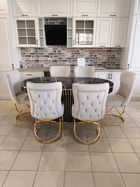 SET LUXURY MASA+6 SCAUNE