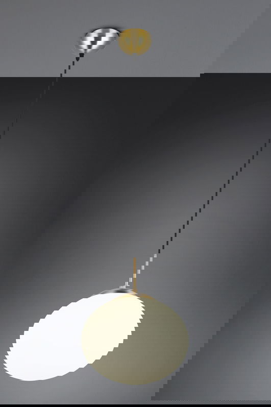 Lustra Fomento, TRIO, 30x150 cm, 15W, 1x E27, metal, bronz mat/alb