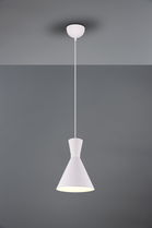 Lustra Enzo, RL, 20x150 cm, 28W, 1x E27, metal, alb mat