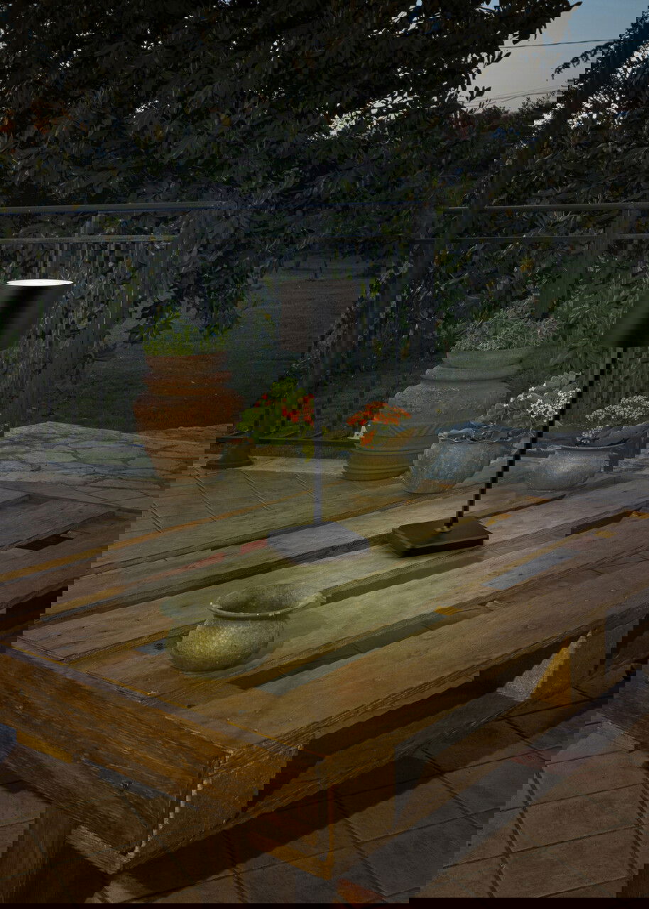 Lampa de masa Fernandez, RL, 12.5x12.5x38 cm, 1.5W, 1x SMD, plastic, negru mat