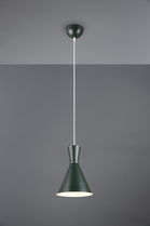 Lustra Enzo, RL, 20x150 cm, 28W, 1x E27, metal, verde fistic