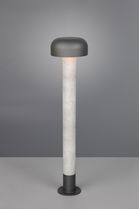 Lampadar de exterior Fraser, TRIO, 19x84.5 cm, 10W, 1x E27, aluminiu, gri