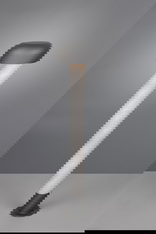 Lampadar de exterior Fraser, TRIO, 19x84.5 cm, 10W, 1x E27, aluminiu, gri