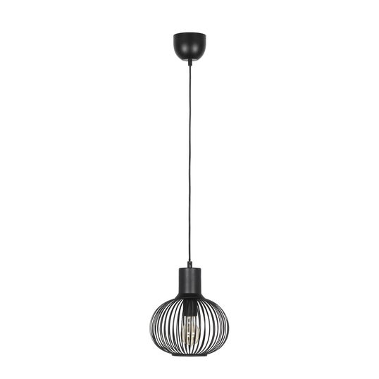 Lustra Gila, TRIO, 23x150 cm, 10W, 1x E27, metal, negru mat