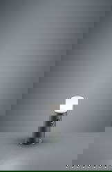 Lampadar de exterior cu senzor Hoosic, TRIO, 12x30 cm, 28W, 1x E27, aluminiu, antracit