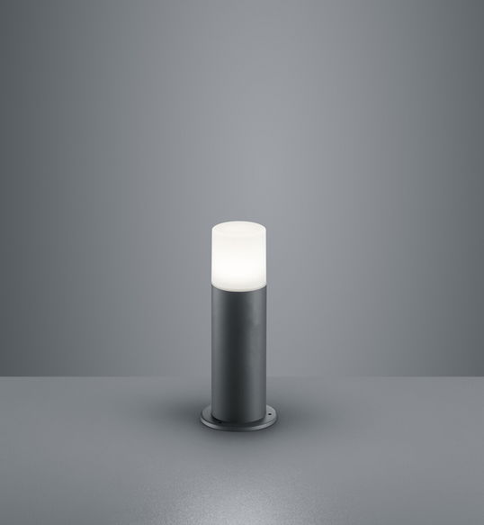 Lampadar de exterior Hoosic, TRIO, 12x30 cm, 28W, 1x E27, aluminiu, antracit