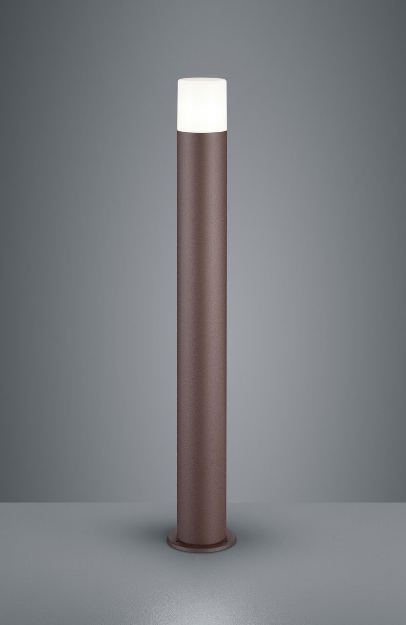 Lampadar de exterior Hoosic, TRIO, 12x80 cm, 28W, 1x E27, aluminiu, maro