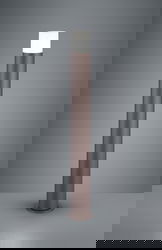 Lampadar de exterior Hoosic, TRIO, 12x80 cm, 28W, 1x E27, aluminiu, maro