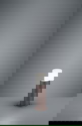 Lampadar de exterior Hoosic, TRIO, 12x30 cm, 28W, 1x E27, aluminiu, maro