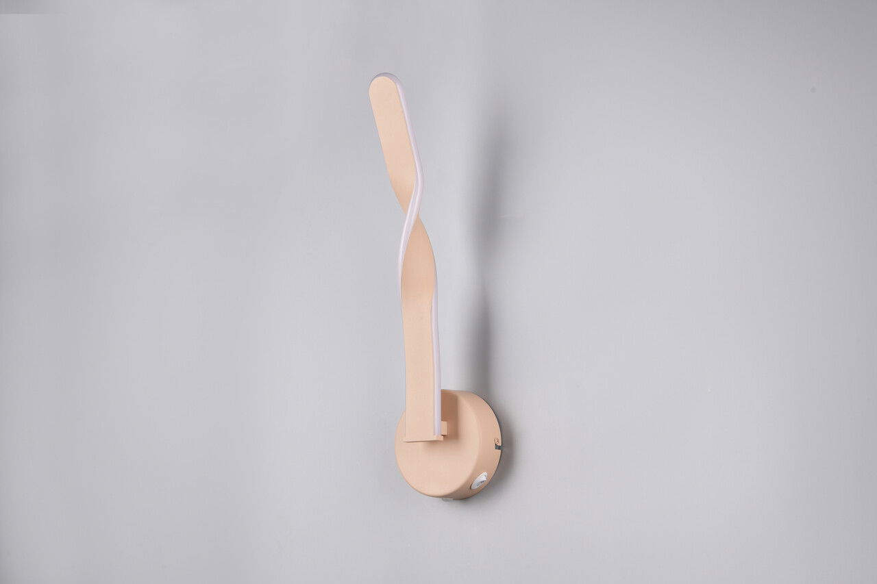 Aplica de perete Ginko, RL, 12x15x45.5 cm, 11W, 1x SMD, metal, bej