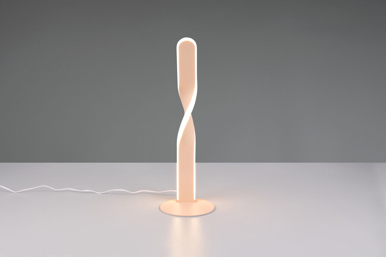 Lampa de masa Ginko, RL, 13x40.5 cm, 10W, 1x SMD, metal, bej