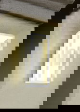 Aplica de perete pentru exterior Garonne, TRIO, 14x14x26 cm, 60W, 1x E27, aluminiu, alb mat