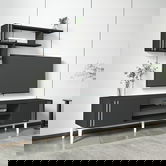 Comoda TV, Inarch, Snow Set, 140x44 cm, PAL, Antracit