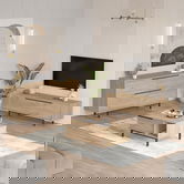 Set mobilier living, Locelso, ON20-S, PAL, Stejar