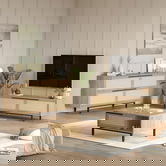 Set mobilier living, Locelso, ON20-SU, PAL, Stejar