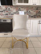 SCAUN MADISON 7 CREM CU AURIU