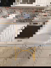 SCAUN MADISON 7 CREM CU AURIU