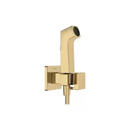 Hansgrohe Bidette baterie bideu cu set de duș ascuns auriu