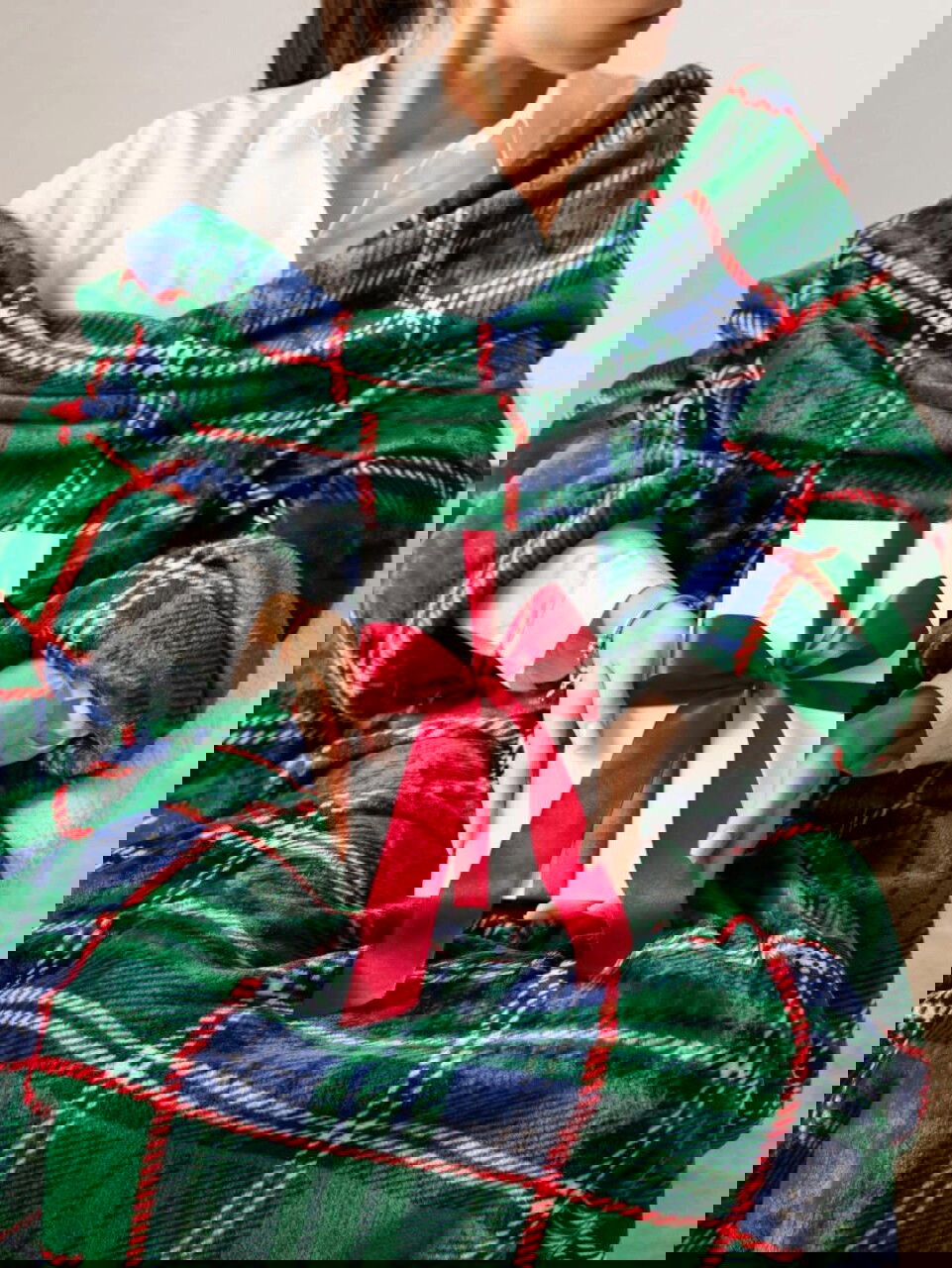 Patura cu maneci Manta, Homla, 130x170 cm, poliester, multicolor