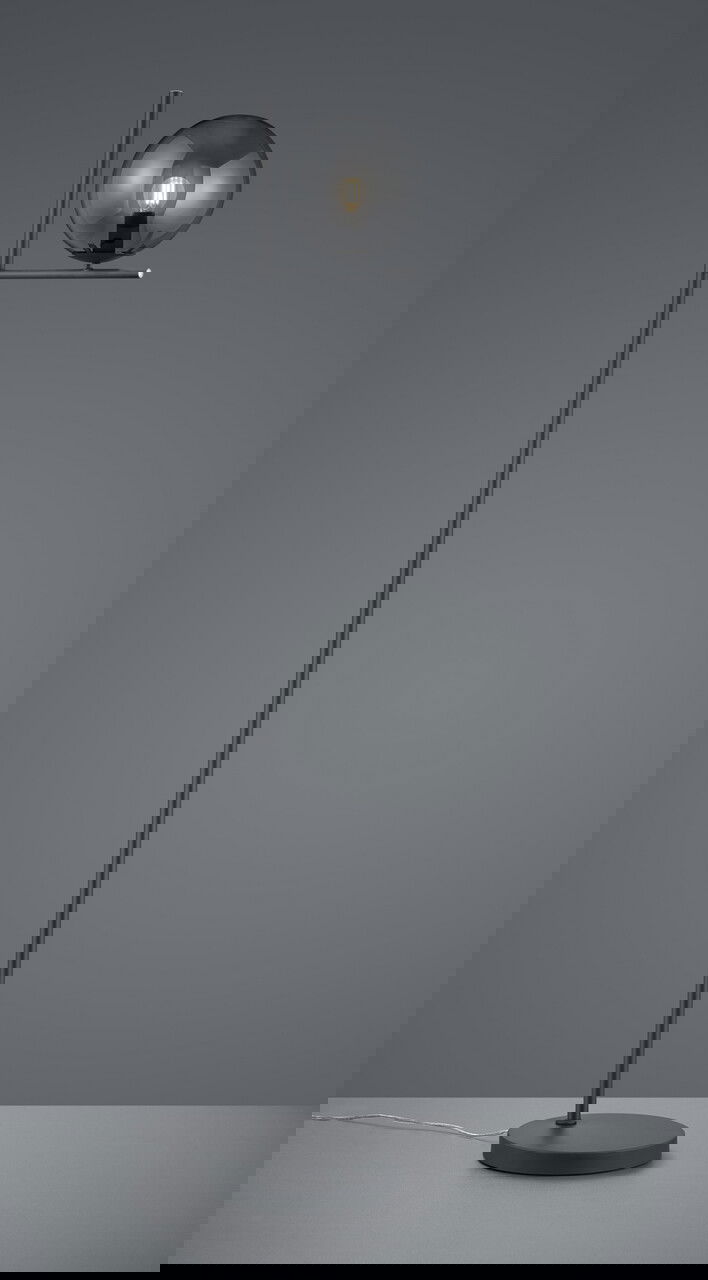 Lampadar Pure, TRIO, 25x150 cm, 28W, 1x E14, metal, antracit