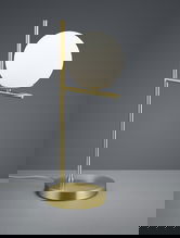 Lampa de masa Pure, TRIO, 18x52 cm, 28W, 1x E14, metal, bronz mat/alb