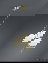 Lustra Pure, TRIO, 40x150 cm, 28W, 3x E14, metal, bronz mat/alb