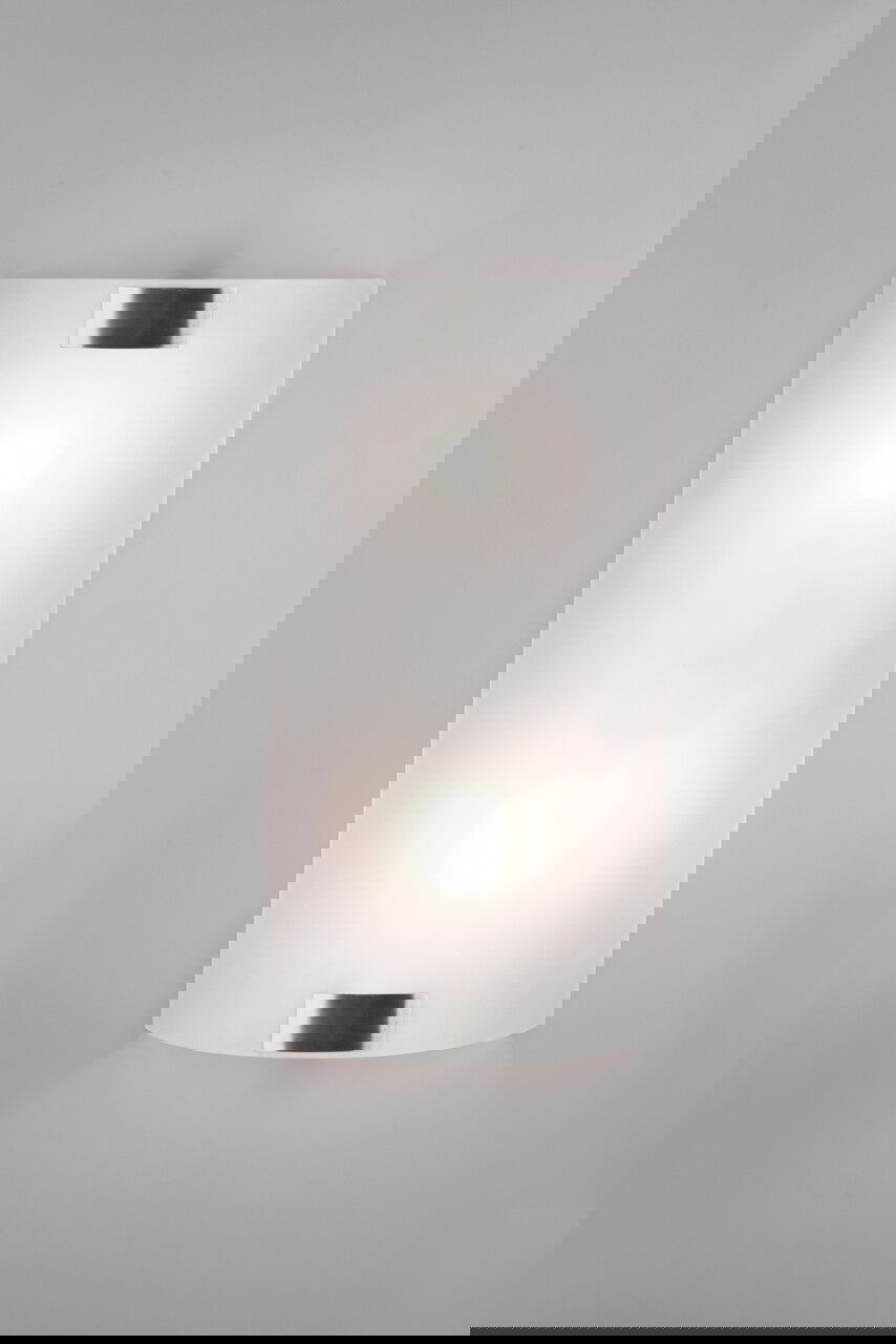 Aplica de perete Pura, TRIO, 20x40 cm, 25W, 2x E27, metal, nichel mat/alb