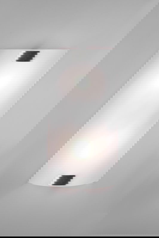 Aplica de perete Pura, TRIO, 20x40 cm, 25W, 2x E27, metal, nichel mat/alb