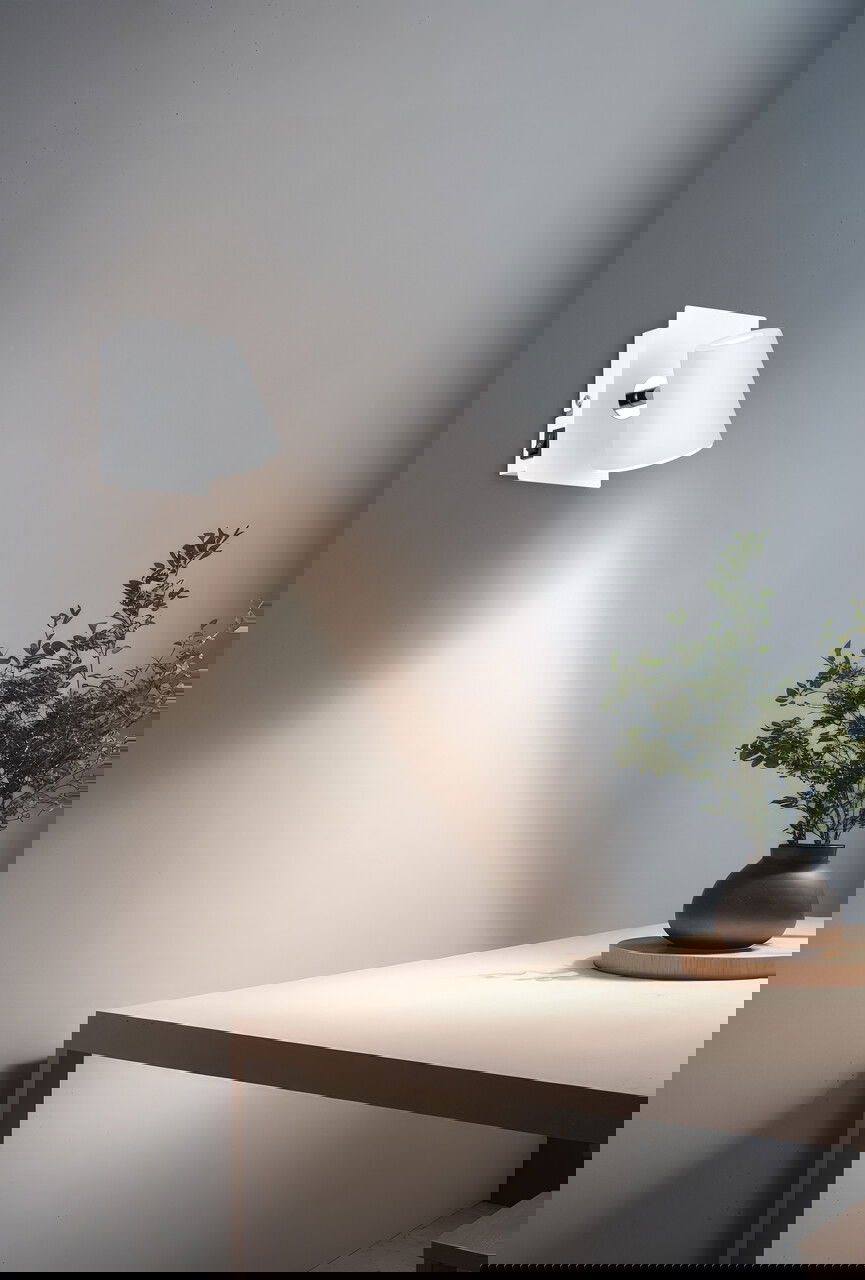 Aplica de perete Narcos, TRIO, 7.5x12 cm, 6.5W, 1x SMD, metal, alb mat