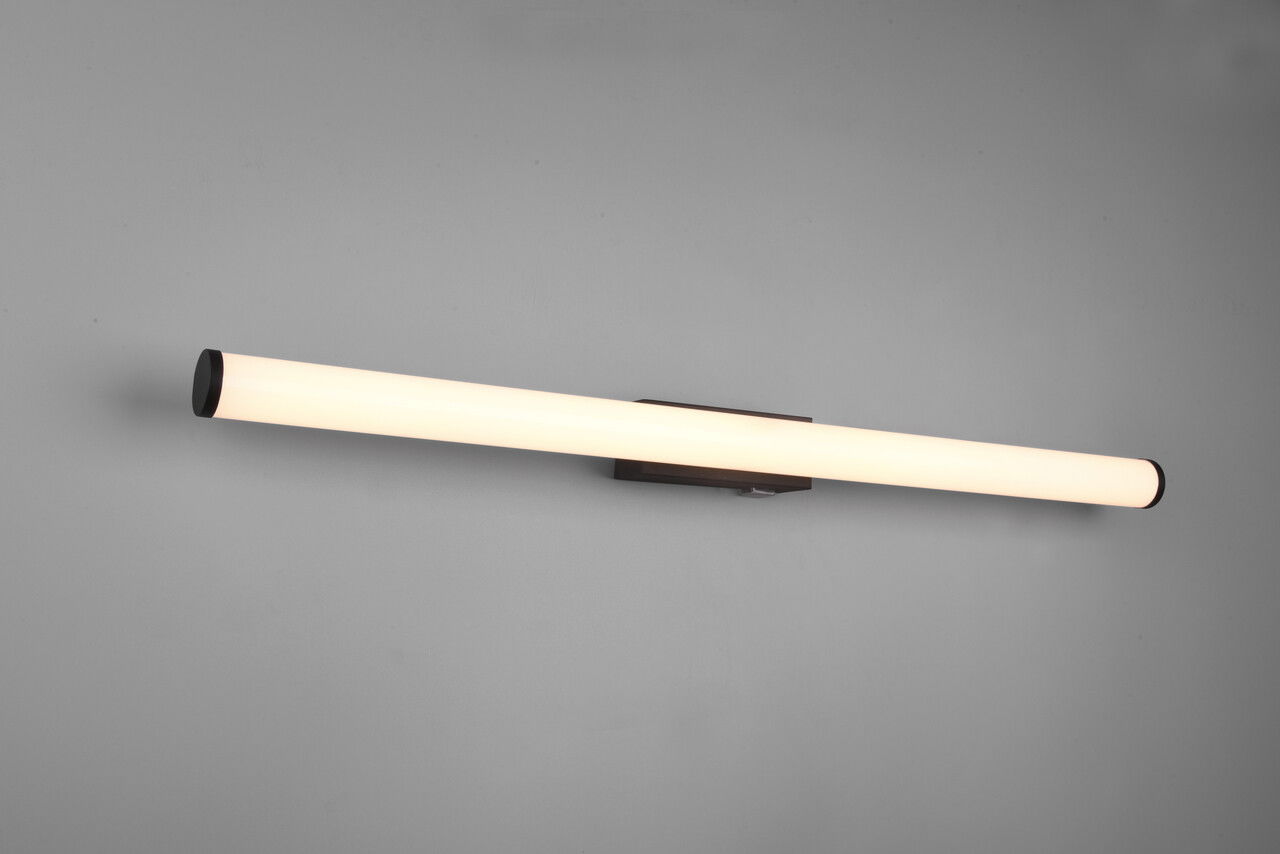 Aplica de perete Mattimo, TRIO, 80.4x5.5 cm, 8.6W, 1x SMD, metal, negru mat