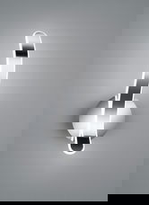 Aplica de perete Parma, RL, 15x39 cm, 11W, 1x SMD, metal, argintiu