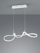 Lustra Perugia, RL, 81x46x150 cm, 37W, 1x SMD, metal, alb mat