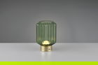 Lampa de masa Lord, RL, 13x19.5 cm, 1.5W, 1x SMD, metal, bronz mat/verde