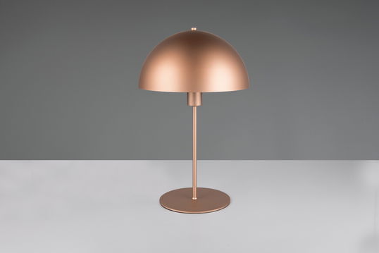 Lampa de masa Nola, TRIO, 30x45 cm, 40W, 1x E27, metal, maro