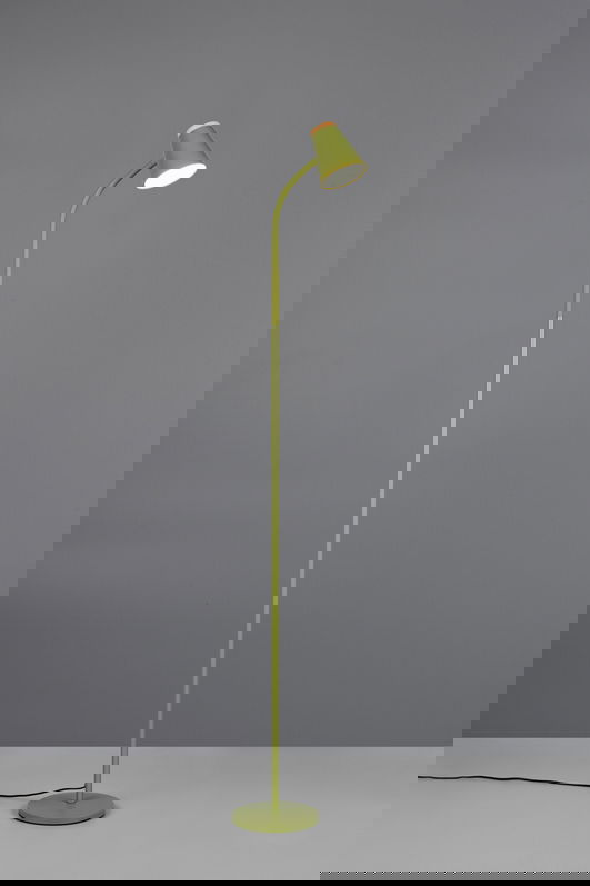 Lampadar Pongo, RL, 19.5x145 cm, 4.5W, 1x SMD, plastic, verde/natur