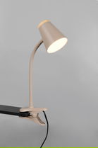 Lampa de masa Pongo, RL, 9.5x33 cm, 4.5W, 1x SMD, plastic, bej/natur