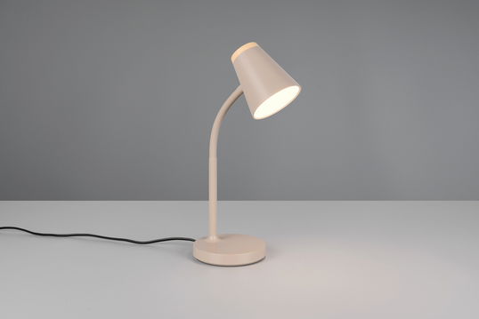 Lampa de masa Pongo, RL, 13x36 cm, 4.5W, 1x SMD, plastic, bej/natur