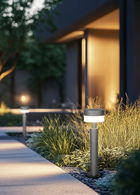 Lampadar de exterior Mackenzie, TRIO, 16.5x65 cm, 8W, 1x SMD, aluminiu, antracit