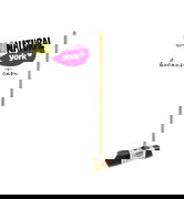 Set matura interior 30 cm si maner din bambus 120 cm Eco Natural, York